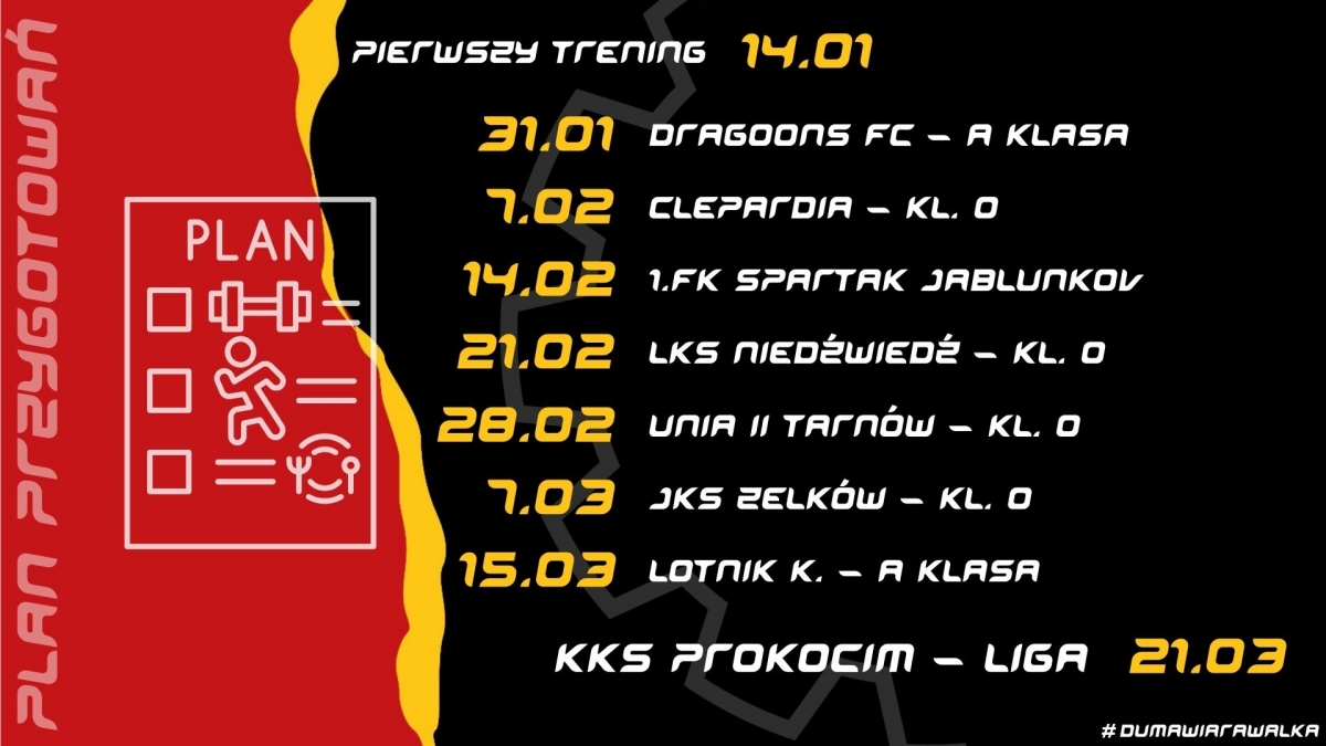 PLAN PRZYGOTOWAŃ - SENIOR - WIOSNA 2026